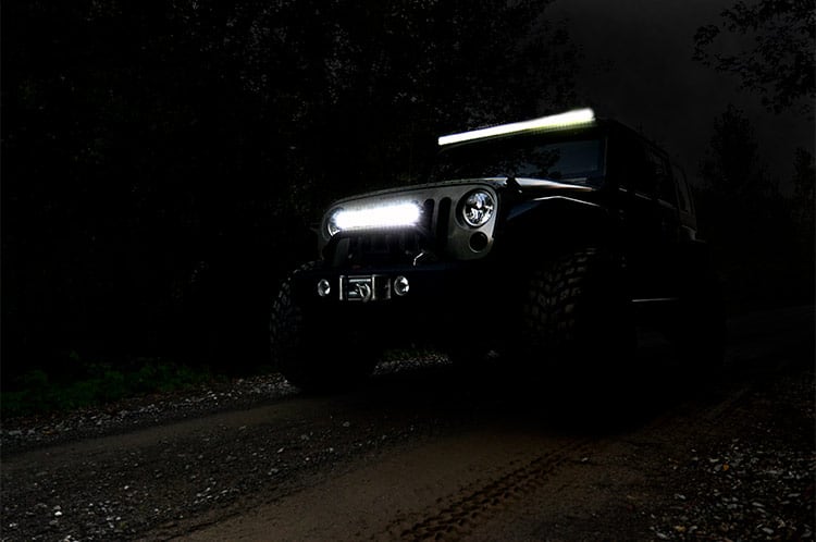 20 Inch Chrome Series LED Light Bar | Dual Row | Amber DRL - Image 5