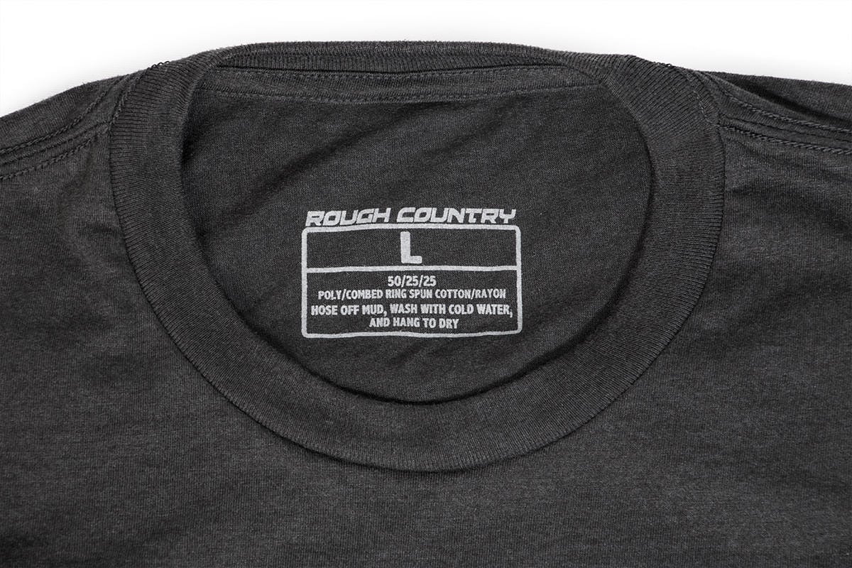 Rough Country T-Shirt | American Flag | Blue | 2XL - Image 3
