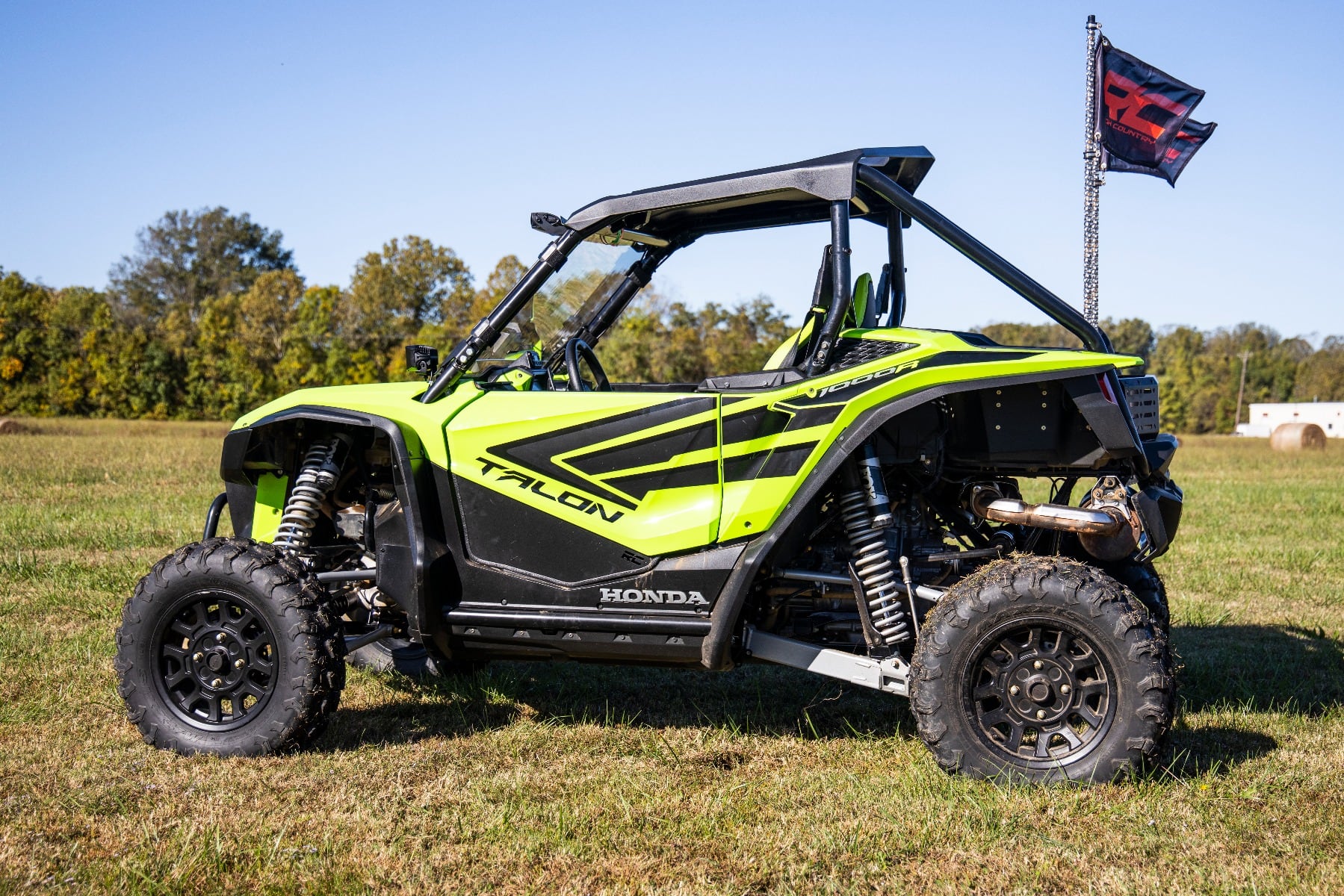 Whip Mount | Bed | 4' Multl-Color LED Whip Pair | Honda Talon 1000 - Image 6