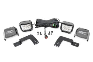 LED Light | Under Bed Mount | 3" Chrome Pair | Wide Angle | Polaris XPEDITION ADV 5