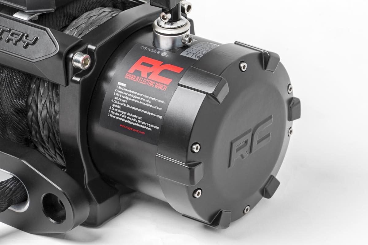 9500-Lb Pro Series Winch | Synthetic Rope - Image 2