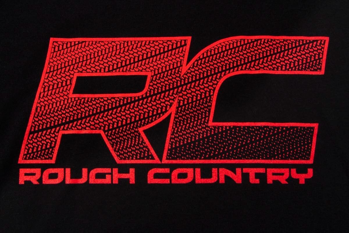Rough Country T-Shirt | Pattern | Black | 3XL - Image 2