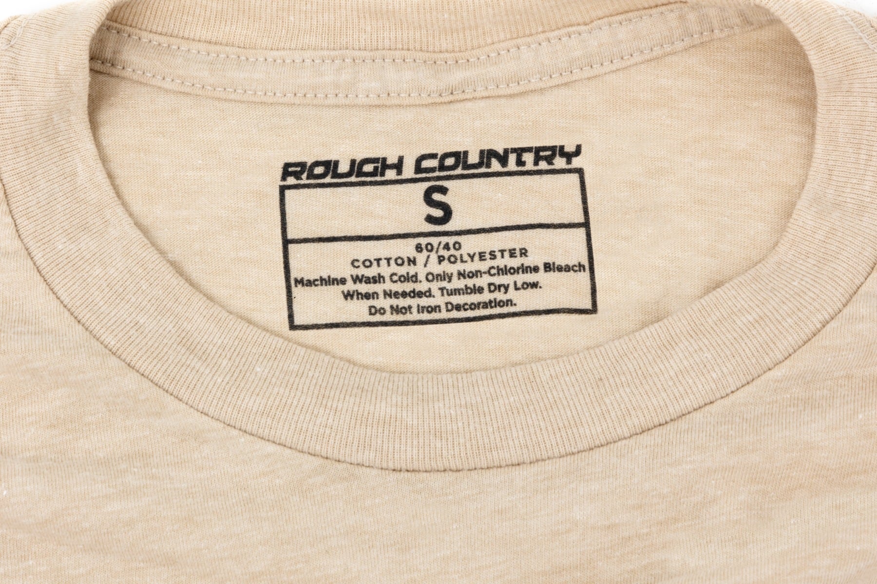 Rough Country T-Shirt | Throwback | Cream | MD - Image 3