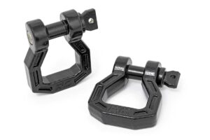 D-Ring | Forged | Pair | Black