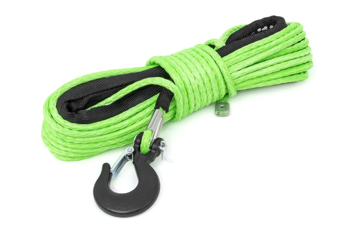 Synthetic Rope | 1/4 Inch | 50 Ft | Lime Green - Image 2