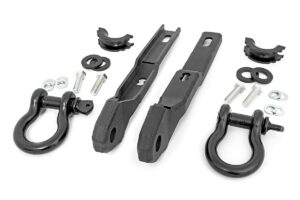 Tow Hook Brackets | D-Ring Combo | Nissan Titan 2WD/4WD (2017-2024)
