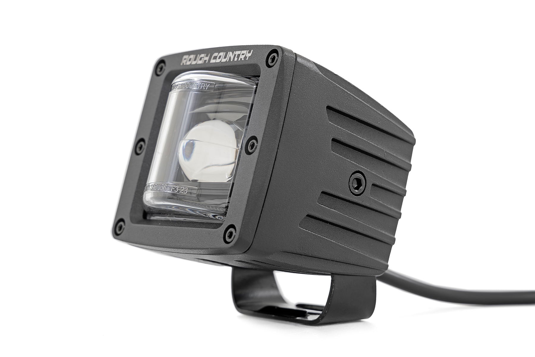 2 Inch Black Series LED Light Pods | SAE Fog | Yellow - Image 2