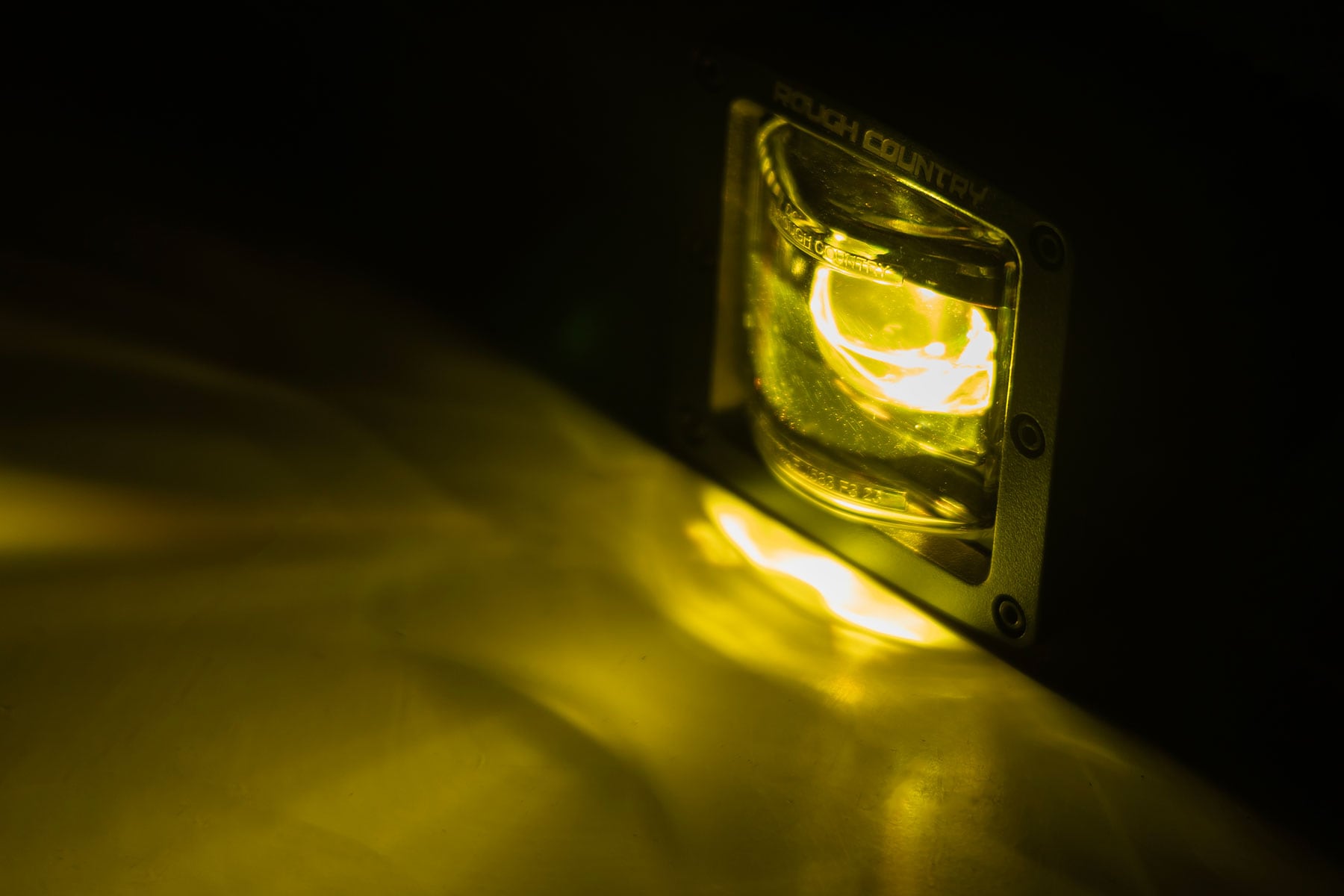 2 Inch Black Series LED Light Pods | SAE Fog | Yellow - Image 3