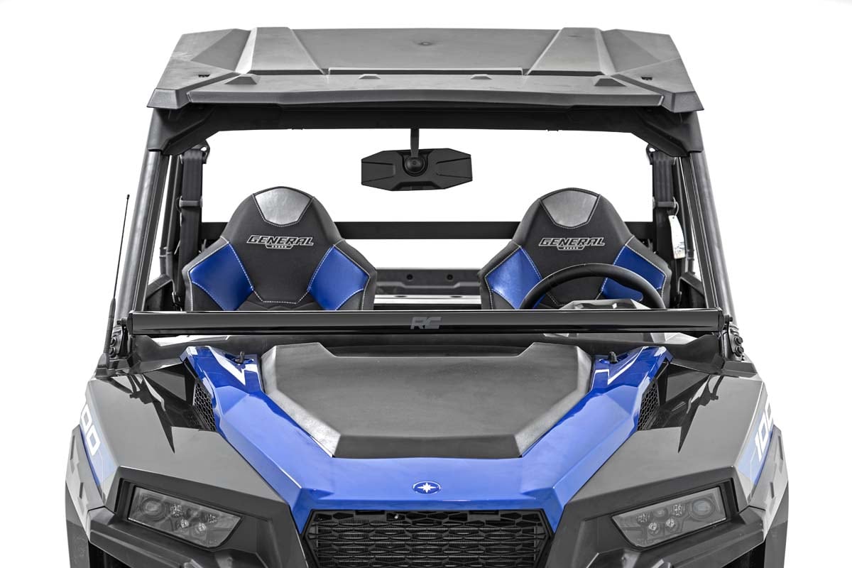 LED Light Kit | Lower Windshield | 50" Black Single Row | Polaris General XP 4 1000 - Image 2