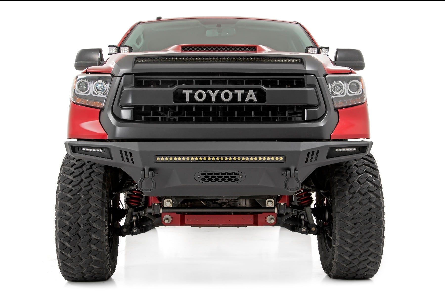 LED Light Kit | Hood Bulge | 40" White/Amber Strip | Toyota Tundra (14-21) - Image 4
