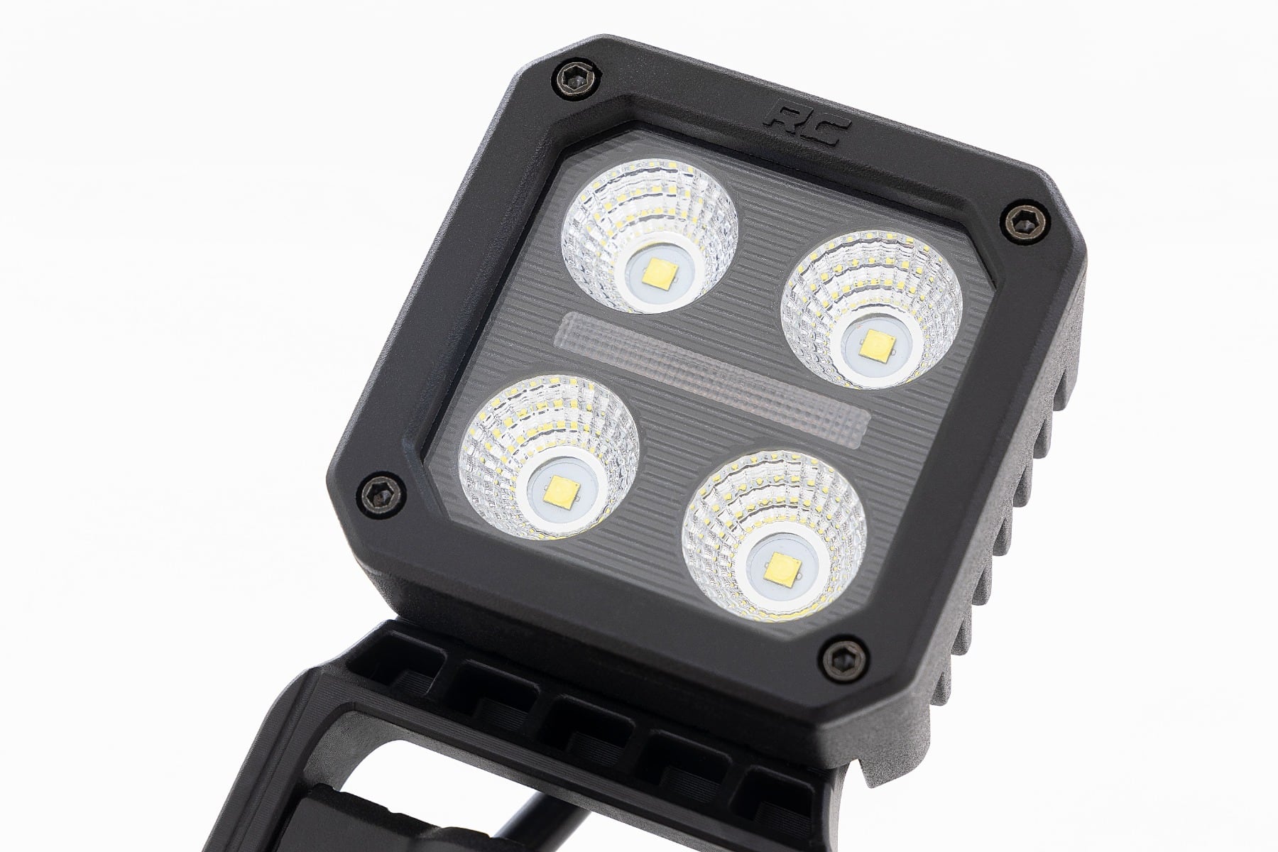 Black Series LED Light Pair | 2 Inch | Flood | Swivel Mount - Image 6