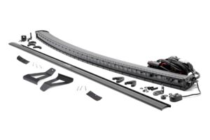 LED Light Kit | Windshield Mount | 50" BLK Single Row | Jeep Cherokee XJ (84-01)