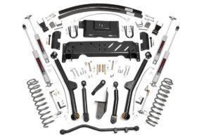 4.5 Inch Lift Kit | Long Arm | RR AAL | NP231 | Jeep Cherokee XJ 4WD (84-01)