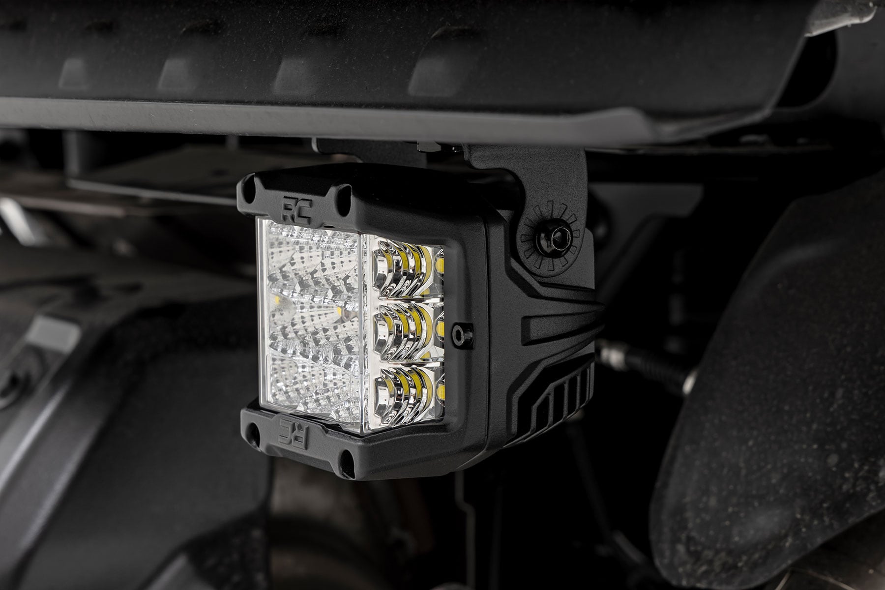 LED Light | Under Bed Mount | 3" Chrome Pair | Wide Angle | Polaris XPEDITION ADV 5 - Image 2