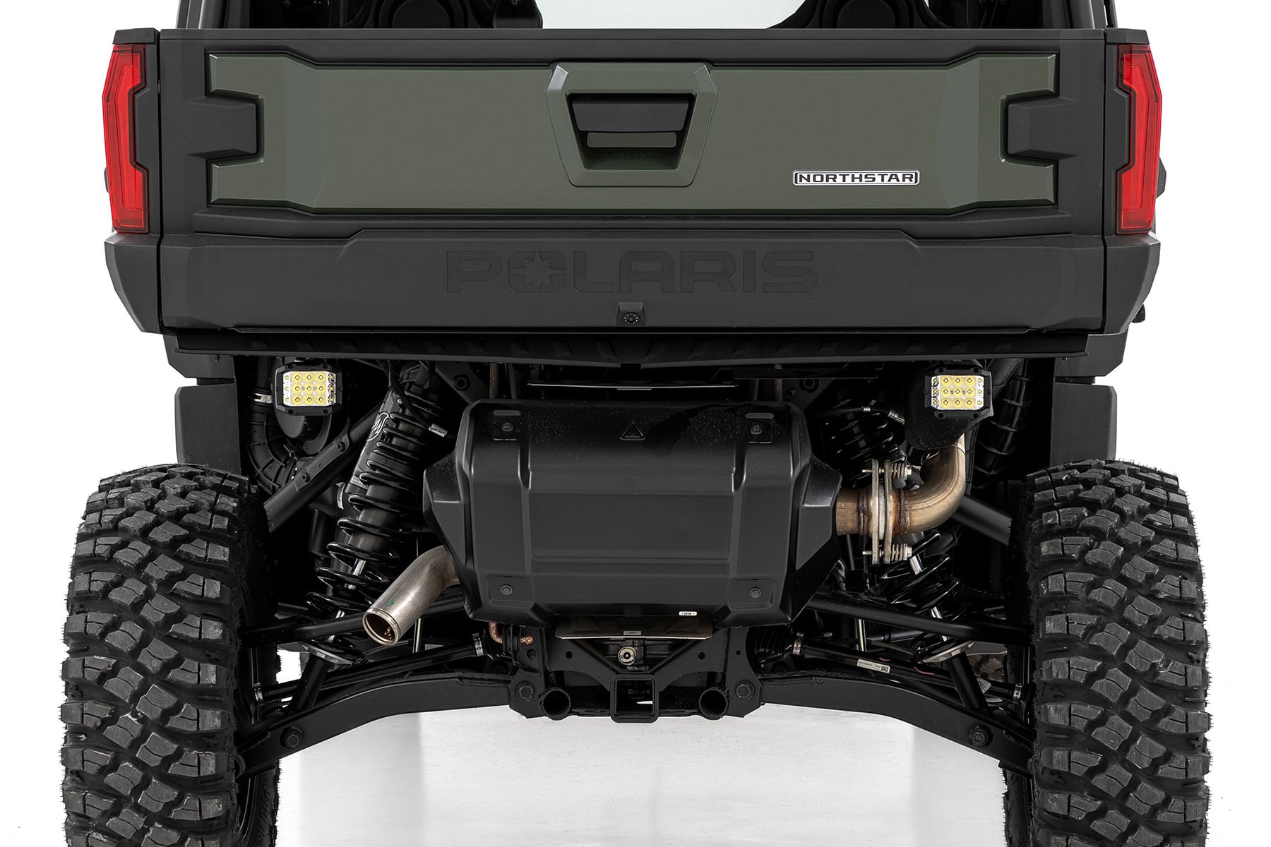 LED Light | Under Bed Mount | 2" Black Pair | Flood | Polaris XPEDITION ADV 5 - Image 5